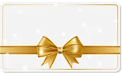 Подарочный сертификат с золотой лентой